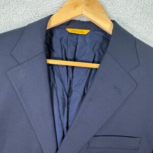 Hickey Freeman Navy Wool Blazer 42S - Made in USA - Nordstrom